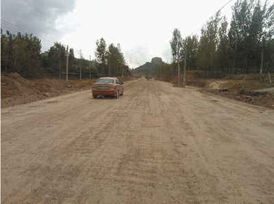胶州市2014年农村公路监理处10月份工程月报